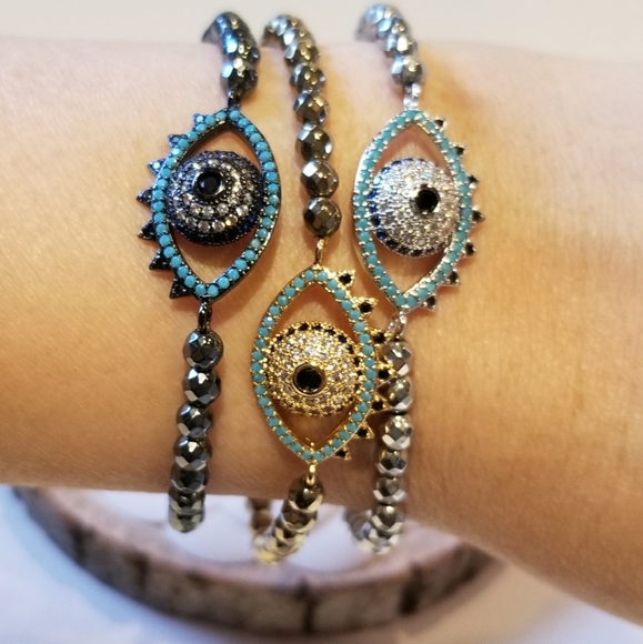 NEW Evil Eye Good Luck and Protection Bracelet - Picture 5 of 5